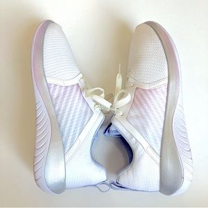 Avia Shoes Sneakers Athletic White Blue/Purple Womens Sz 8.5 Avi-Coast